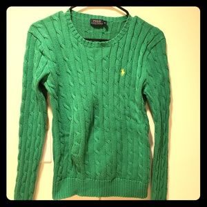Green Ralph Lauren POLO sweater